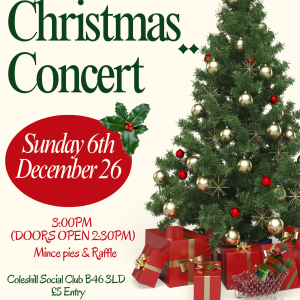 Coleshill Social Club Christmas Concert 2026