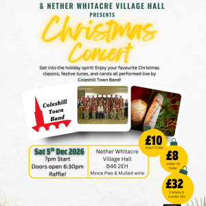 Nether Whitacre Christmas Concert 2026